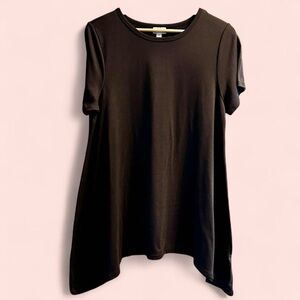 LuLaRoe Black Melissa Tunic